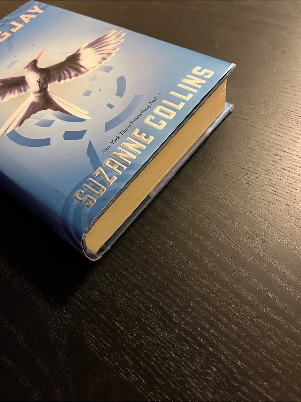 Scholastic Mockingjay Hardcover Book Hunger Games Trilogy Suzanne Collins Blue